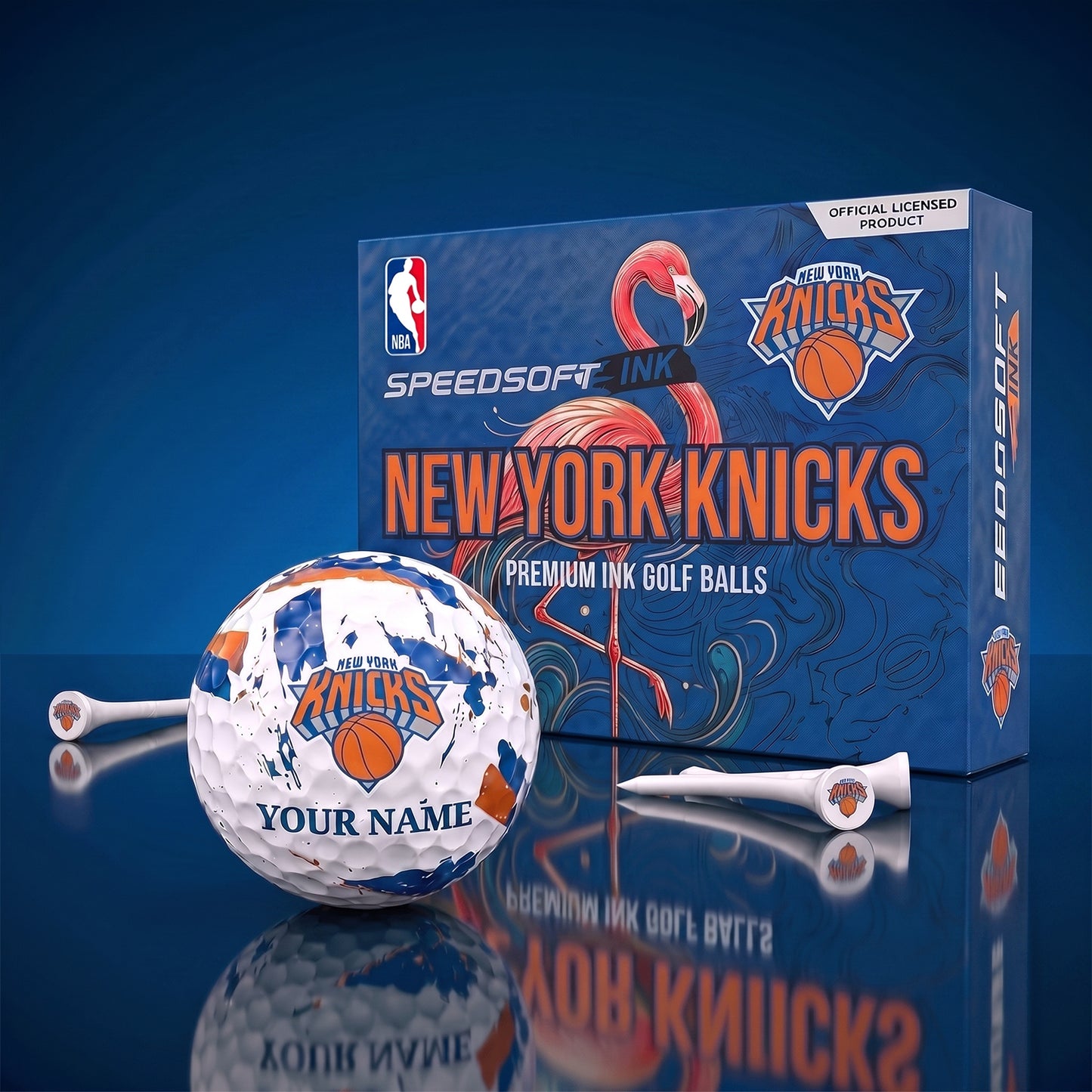 PREMIUM NBA X NYK EXCLUSIVE PERSONALIZED GOLF BALL SET LIMITED EDTION