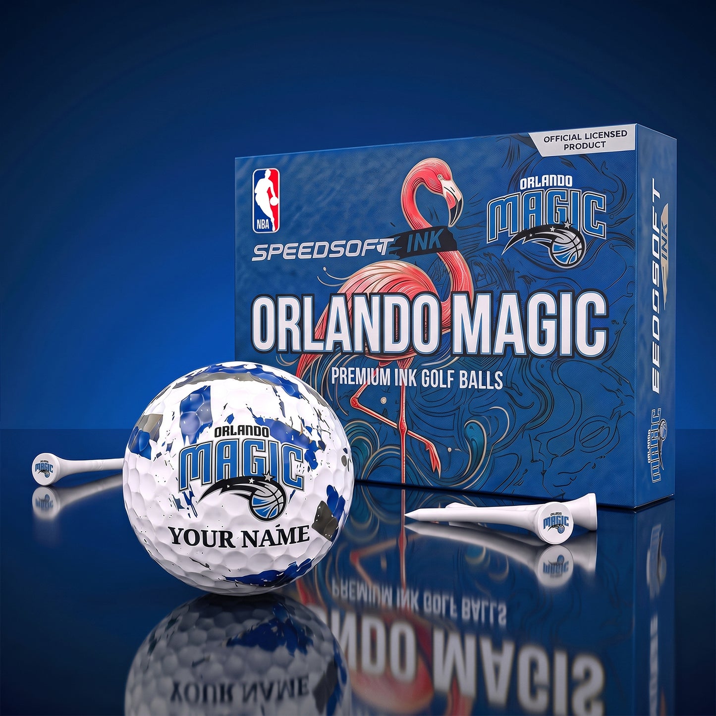 PREMIUM NBA X OM EXCLUSIVE PERSONALIZED GOLF BALL SET LIMITED EDTION