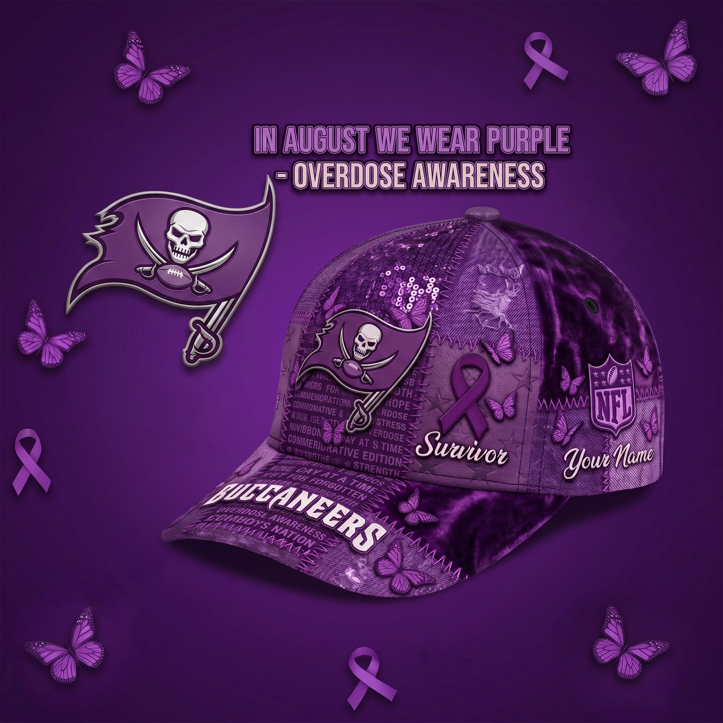 PREMIUM NFL X TBB EXCLUSIVE OA PERSONALIZED CAP