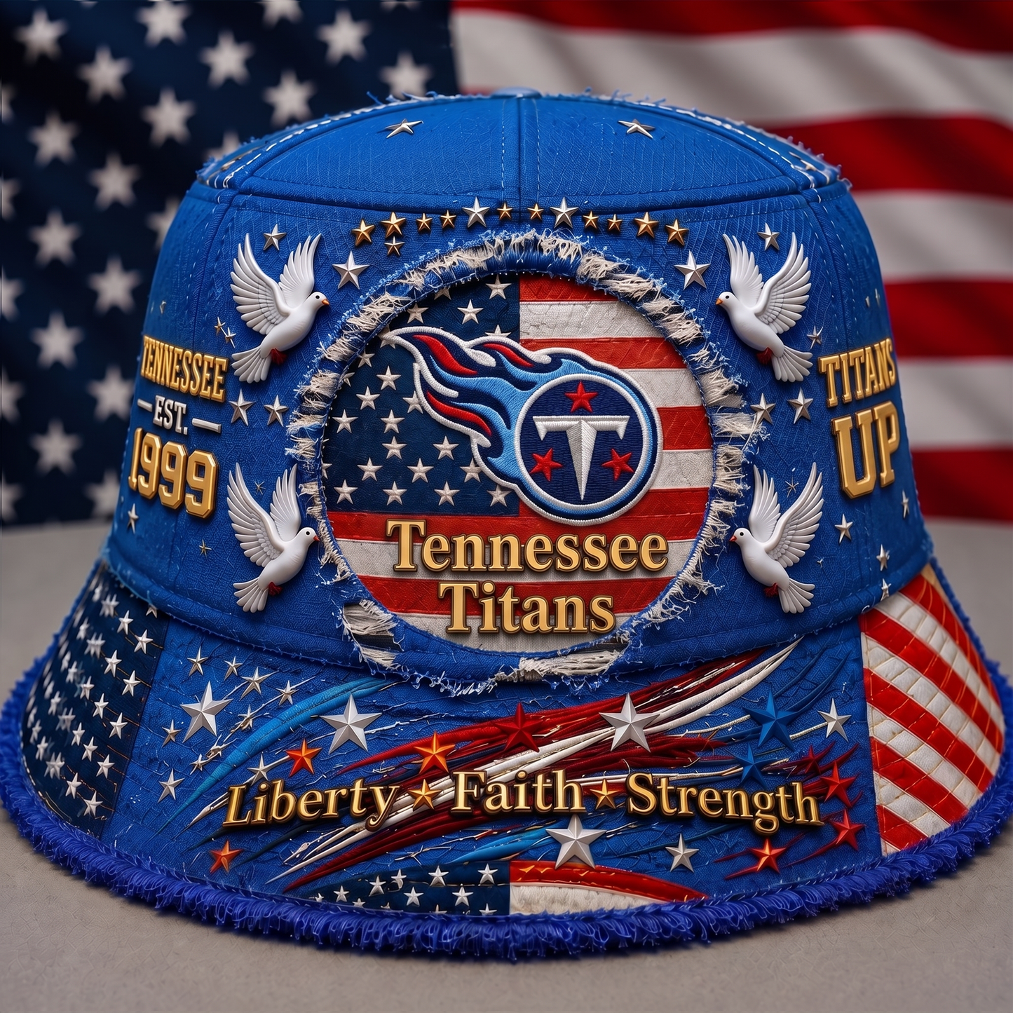 PREMIUM NFL X TT EXCLUSIVE BUCKET HAT FOR SUMMER HOLIDAY