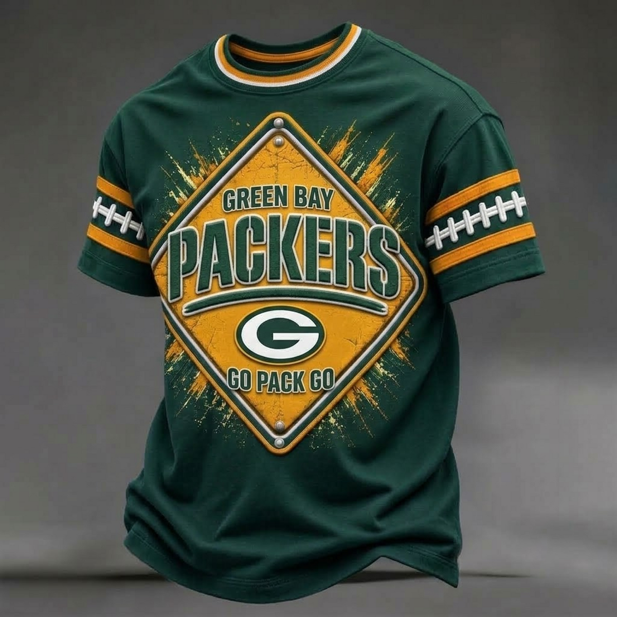 PREMIUM NFL x GB T SHIRT 3D
