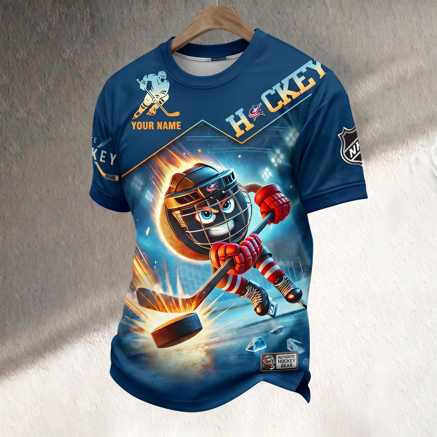 PREMIUM NHL X CBJ 3D FUNNY SHIRT FO SUMMER HOLIDAY NDT VHM 200526