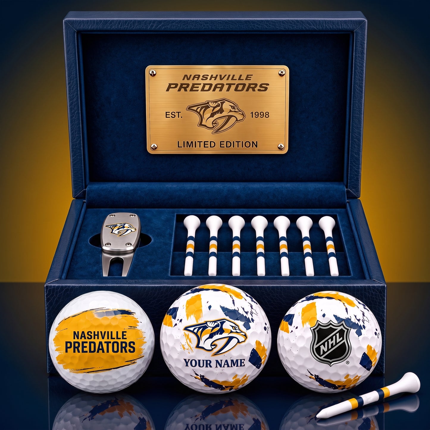 PREMIUM NHL X CP EXCLUSIVE PERSONALIZED GOLF BALL SET LIMITED EDTION