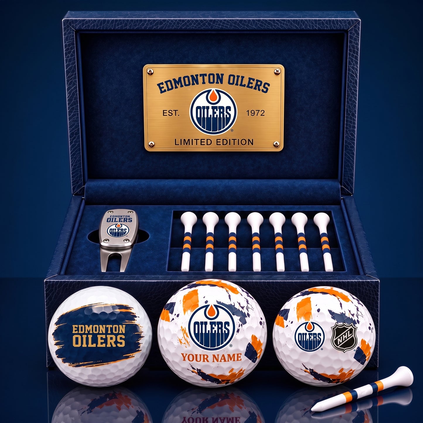 PREMIUM NHL X EO EXCLUSIVE PERSONALIZED GOLF BALL SET LIMITED EDTION