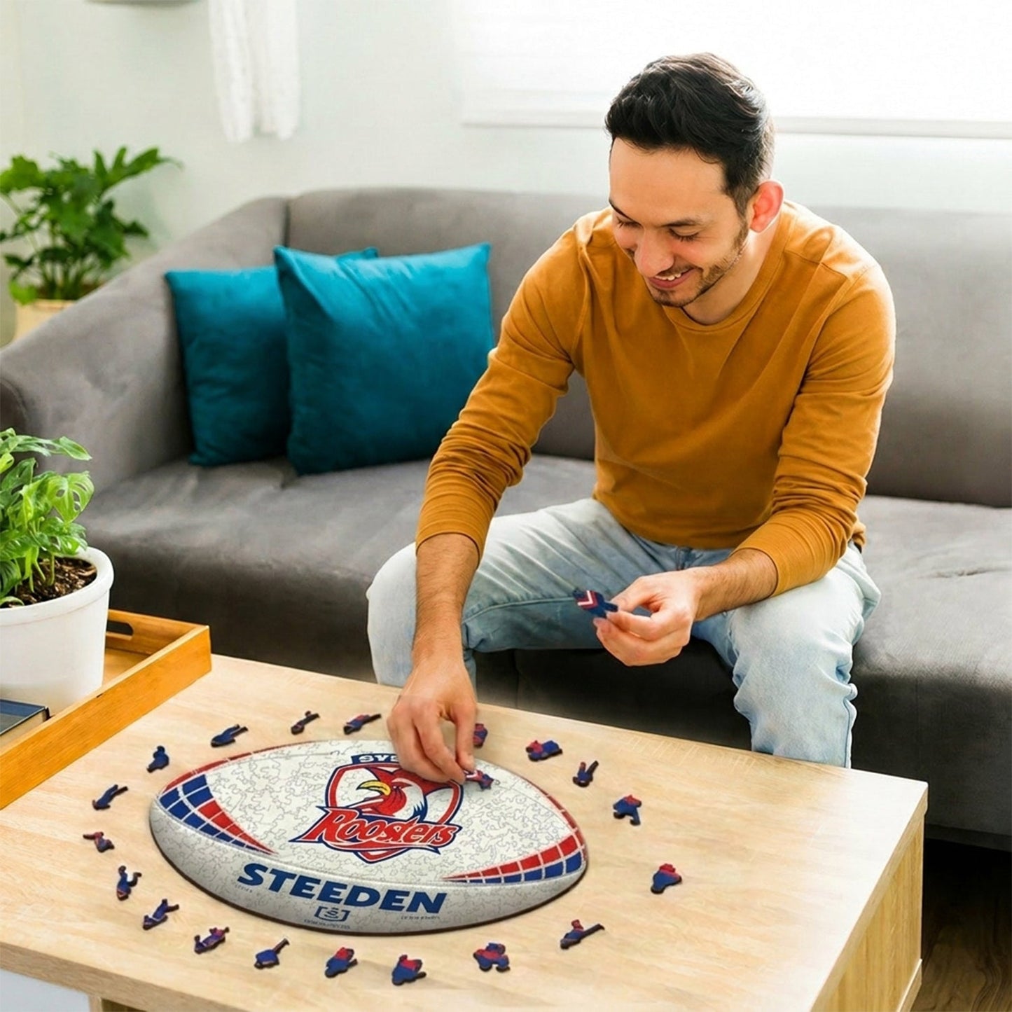 PREMIUM NRL X SR 3D Wooden Puzzle Gift For Fan Limited Editions NDT NHM 030626