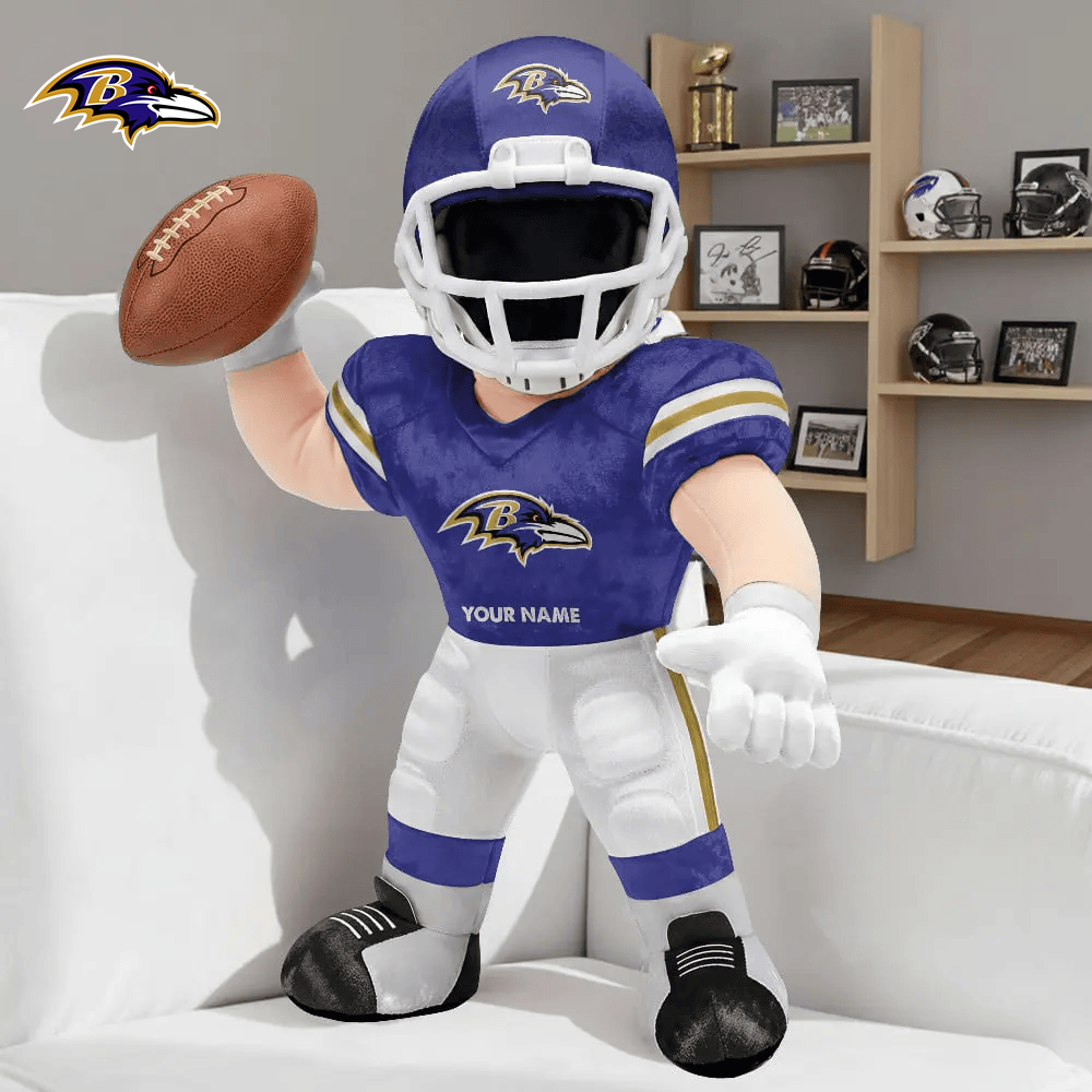 PREMUM NFL X BR Players Custom Shape Pillow Custom Name Gifts FOR FAN
