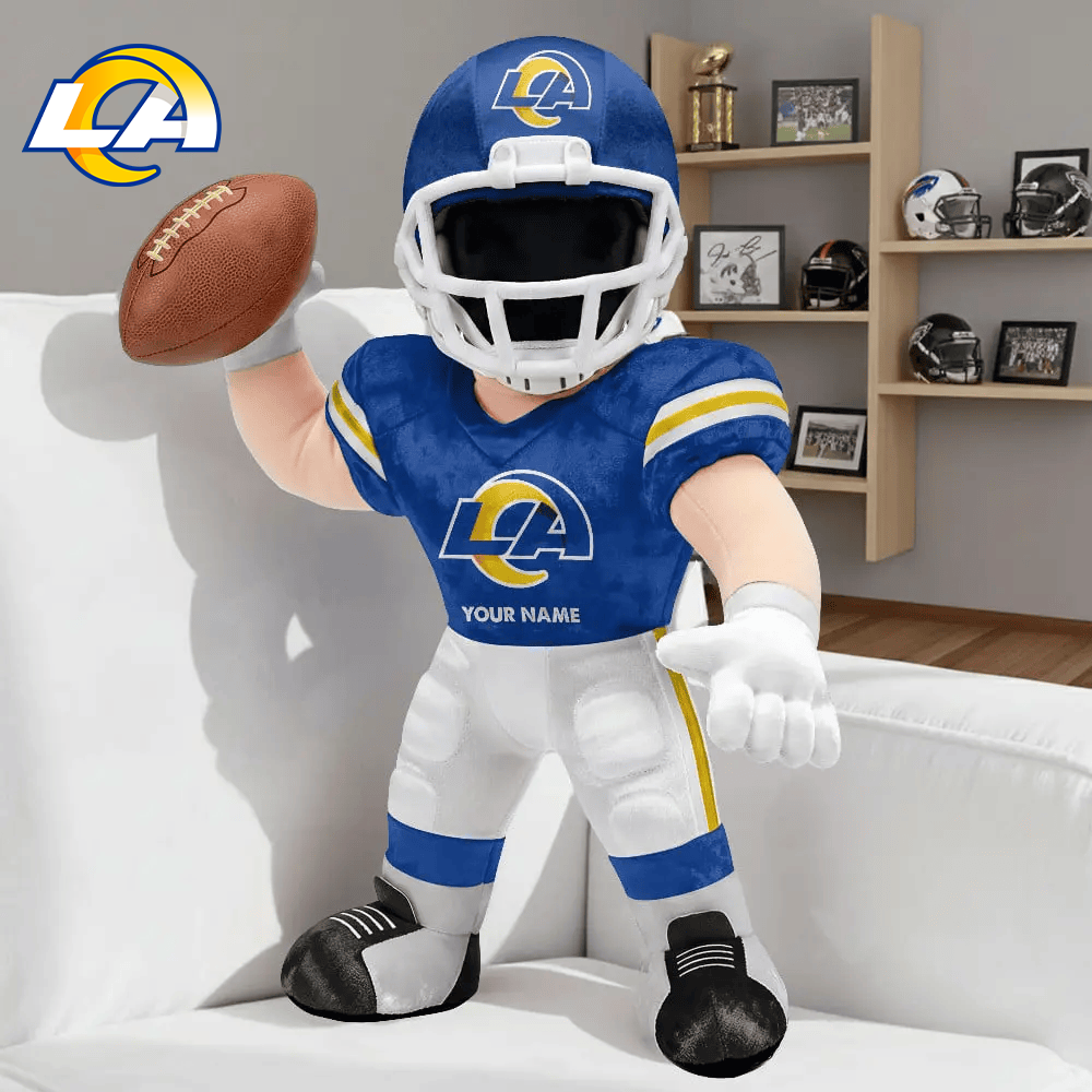 PREMUM NFL X LAR Players Custom Shape Pillow Custom Name Gifts FOR FAN