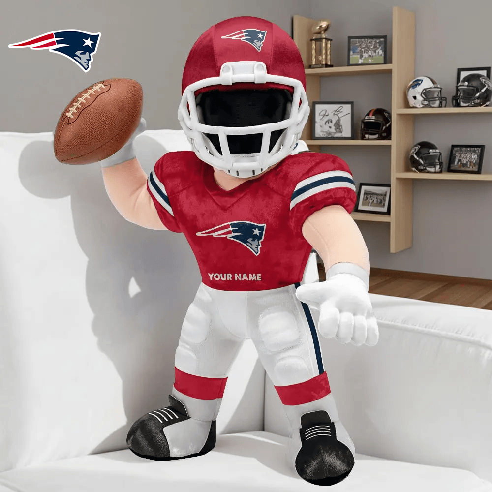 PREMUM NFL X NEP Players Custom Shape Pillow Custom Name Gifts FOR FAN