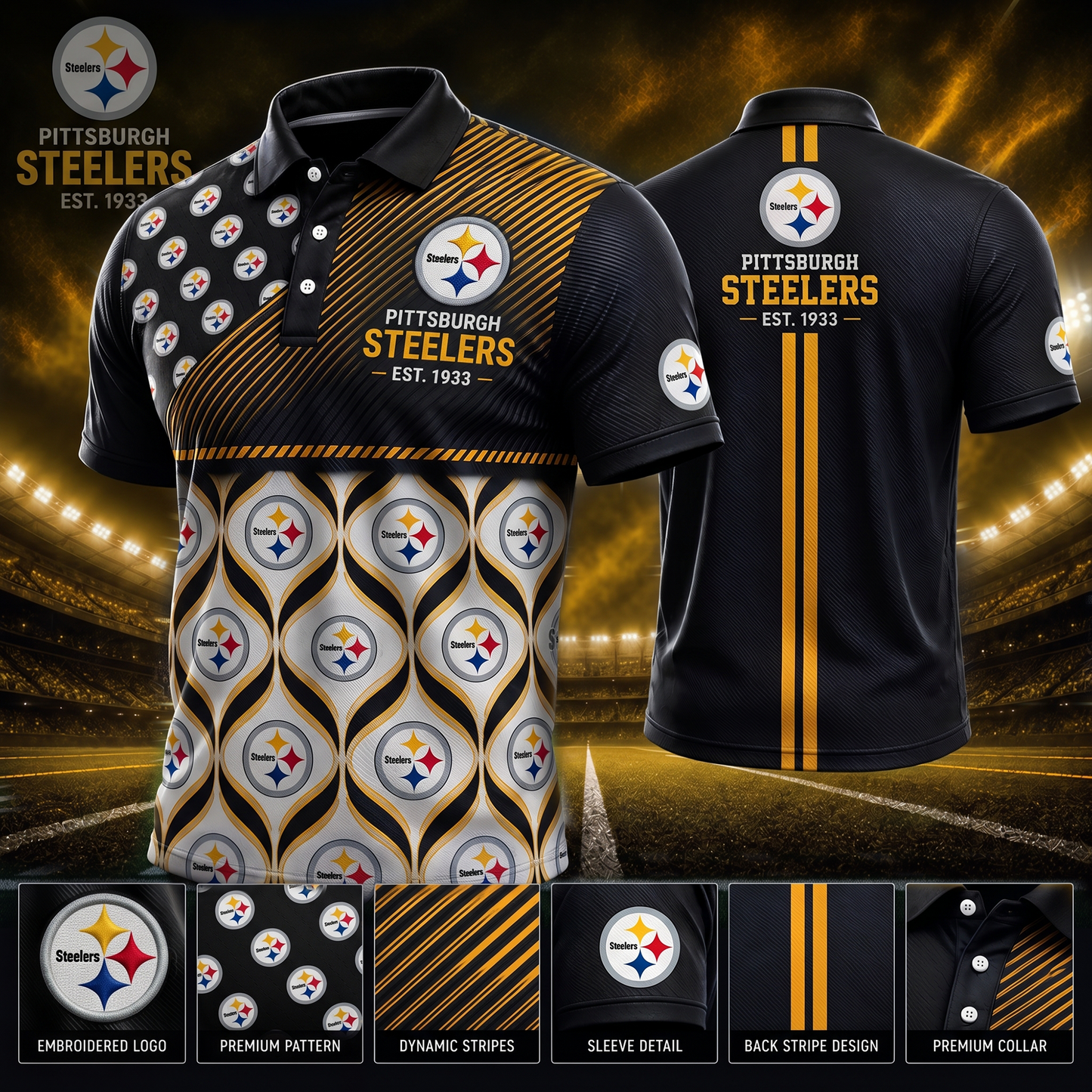 PS_PREMIUM NFL EXCLUSIVE POLO SHIRT LIMITED EDITION 200726
