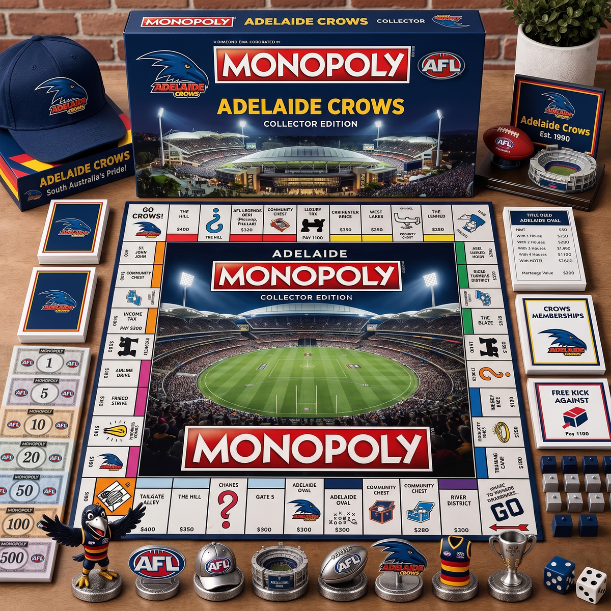 Premium AFL AC Monopoly Collector’s Edition Board Game