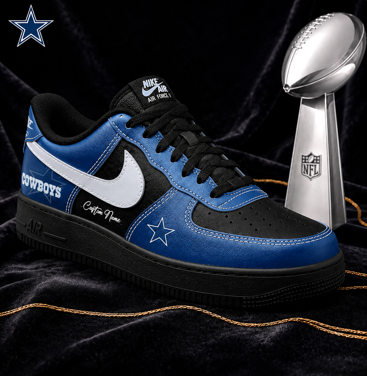 Premium NFL DC Victory Legacy AF1 Sneakers
