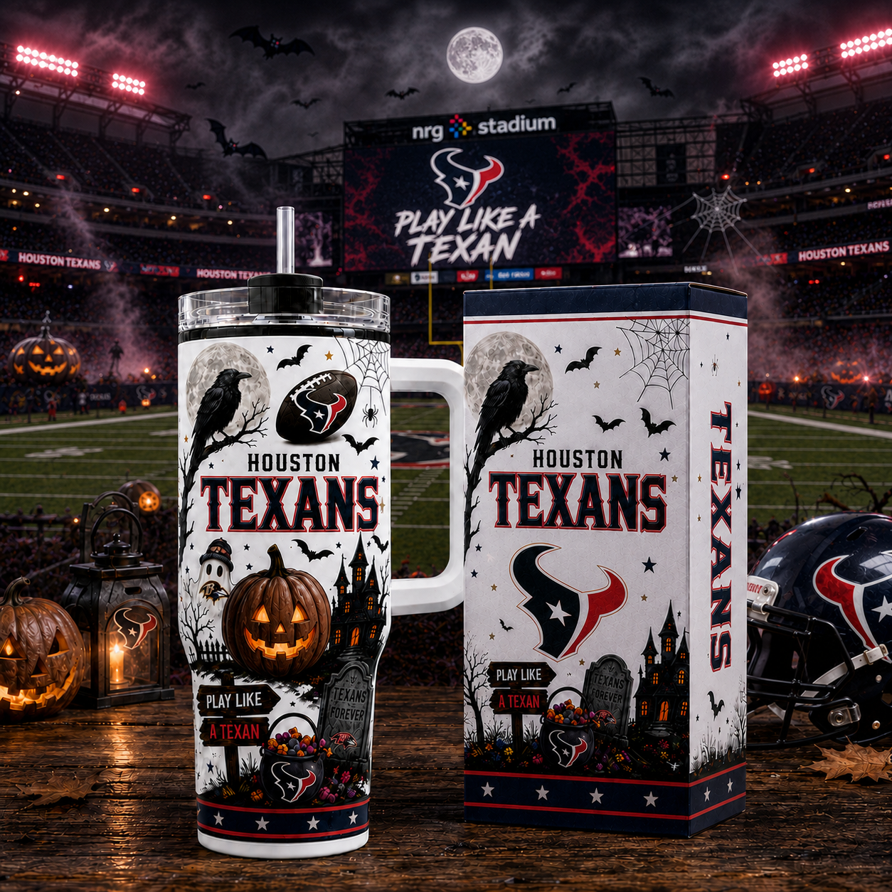 Premium NFL HT Halloween Spirit Insulated Tumbler