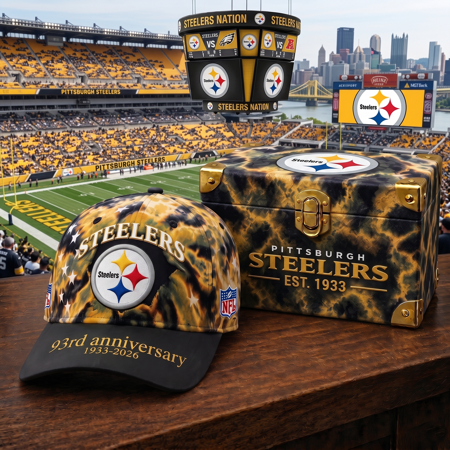 Premium NFL PIT Anniversary Pride Cap