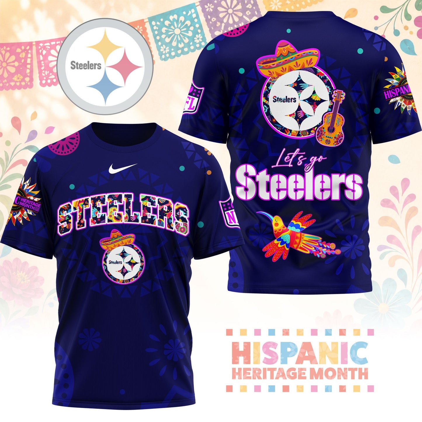 Premium NFL PS Hispanic Heritage Fiesta T-shirt