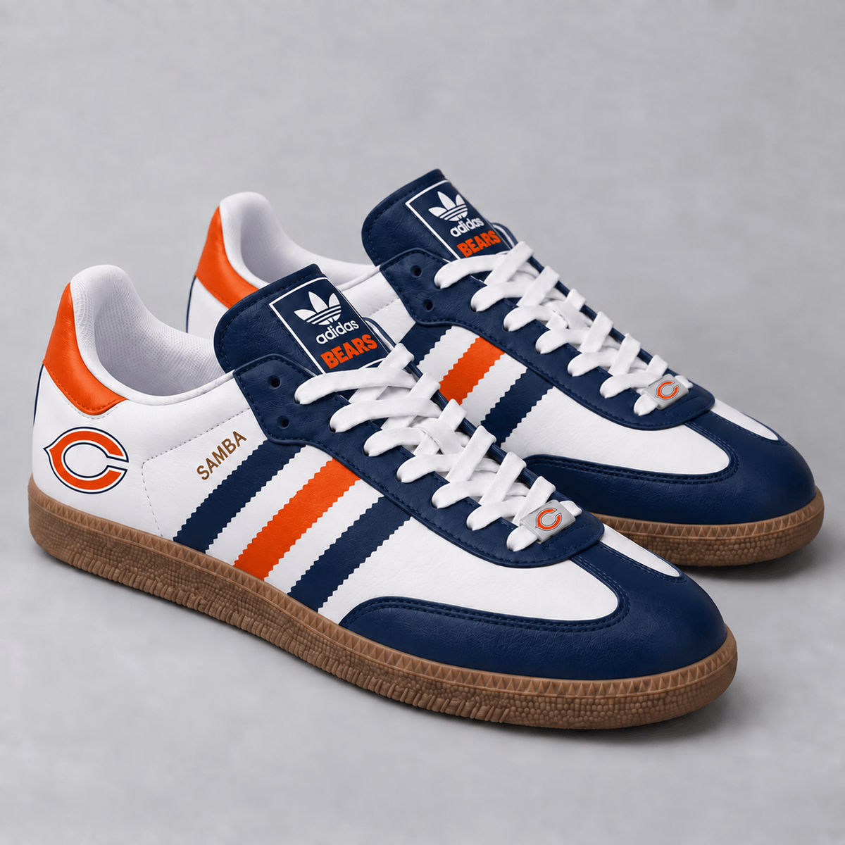 Premium NFL x CHI Game Day Samba Shoes