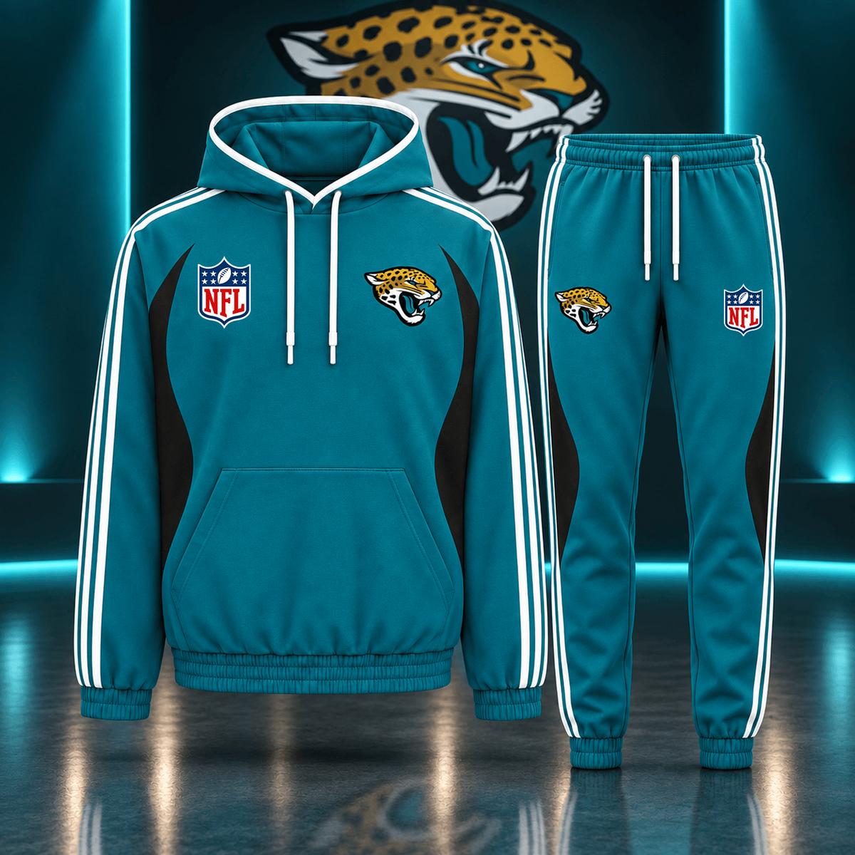 Premium NFL x JAX Sideline Performance Hoodie & Jogger Set
