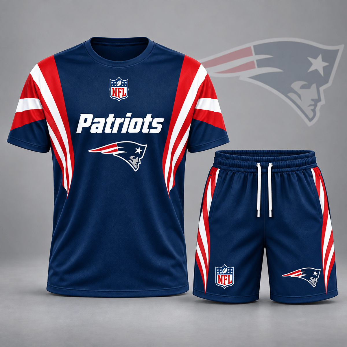 Premium NFL x NEP Elite Performance T-Shirt & Shorts Set