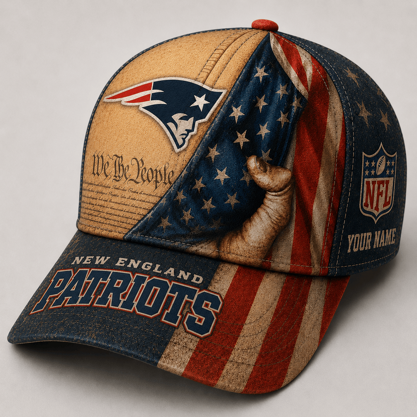 Premium NFL x NEP We The People Patriotic Flag Classic Cap