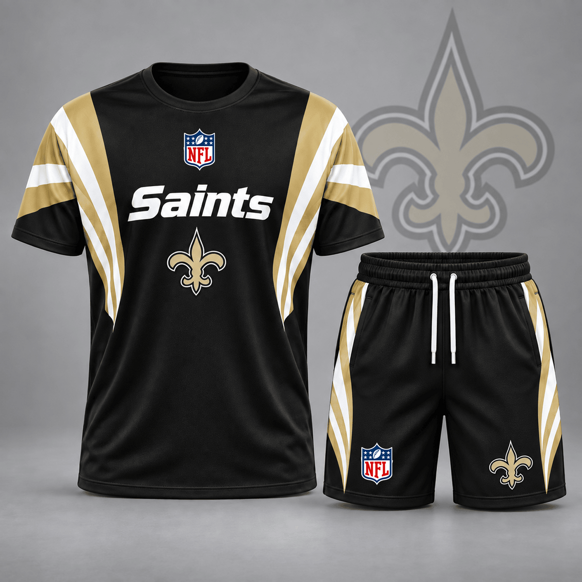 Premium NFL x NO Elite Performance T-Shirt & Shorts Set