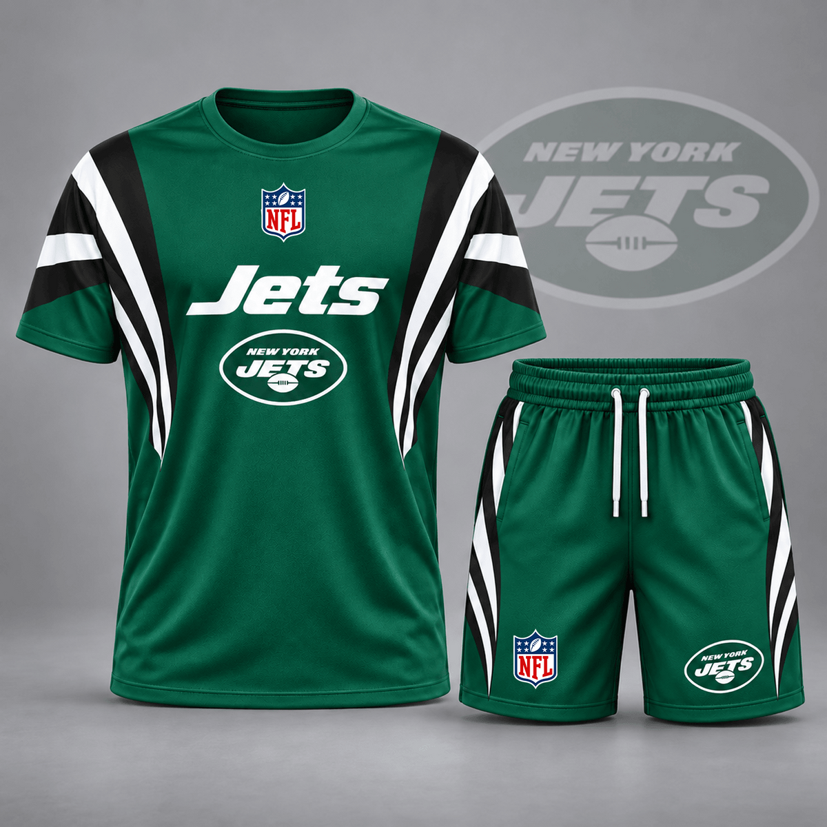 Premium NFL x NYJ Elite Performance T-Shirt & Shorts Set