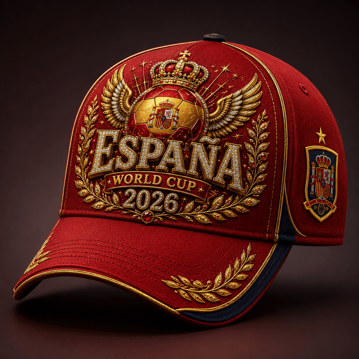 Premium Spain World Cup Champions 2026 Cap V6 2