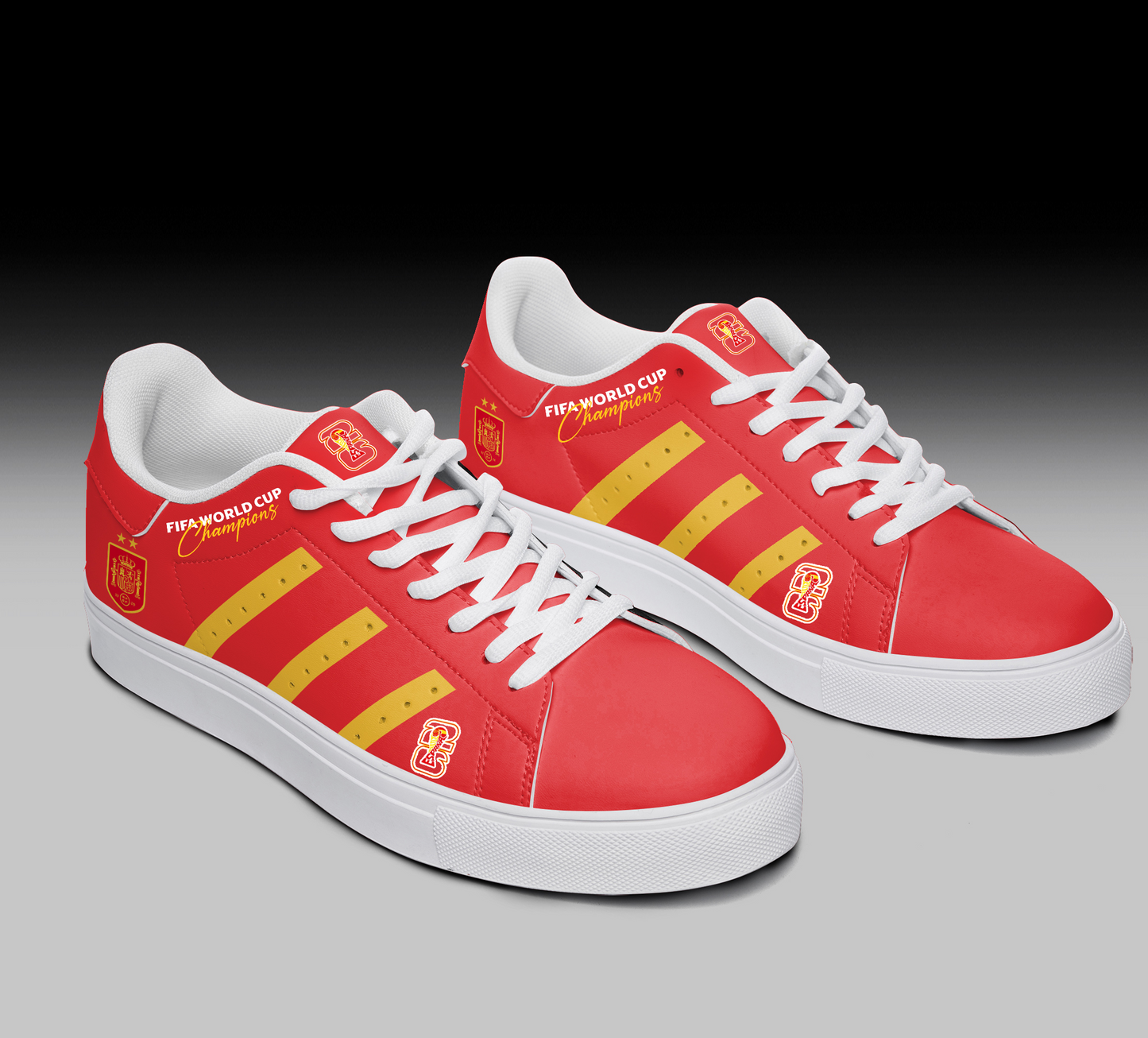 Premium Spain World Cup Champions 2026 Smith Sneakers V1