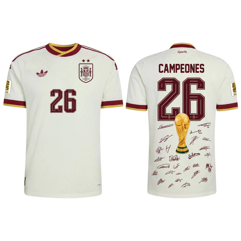 Premium Spain World Cup Champions 2026 T-shirt V53