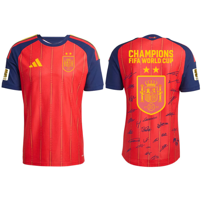 Premium Spain World Cup Champions 2026 T-shirt V55 1