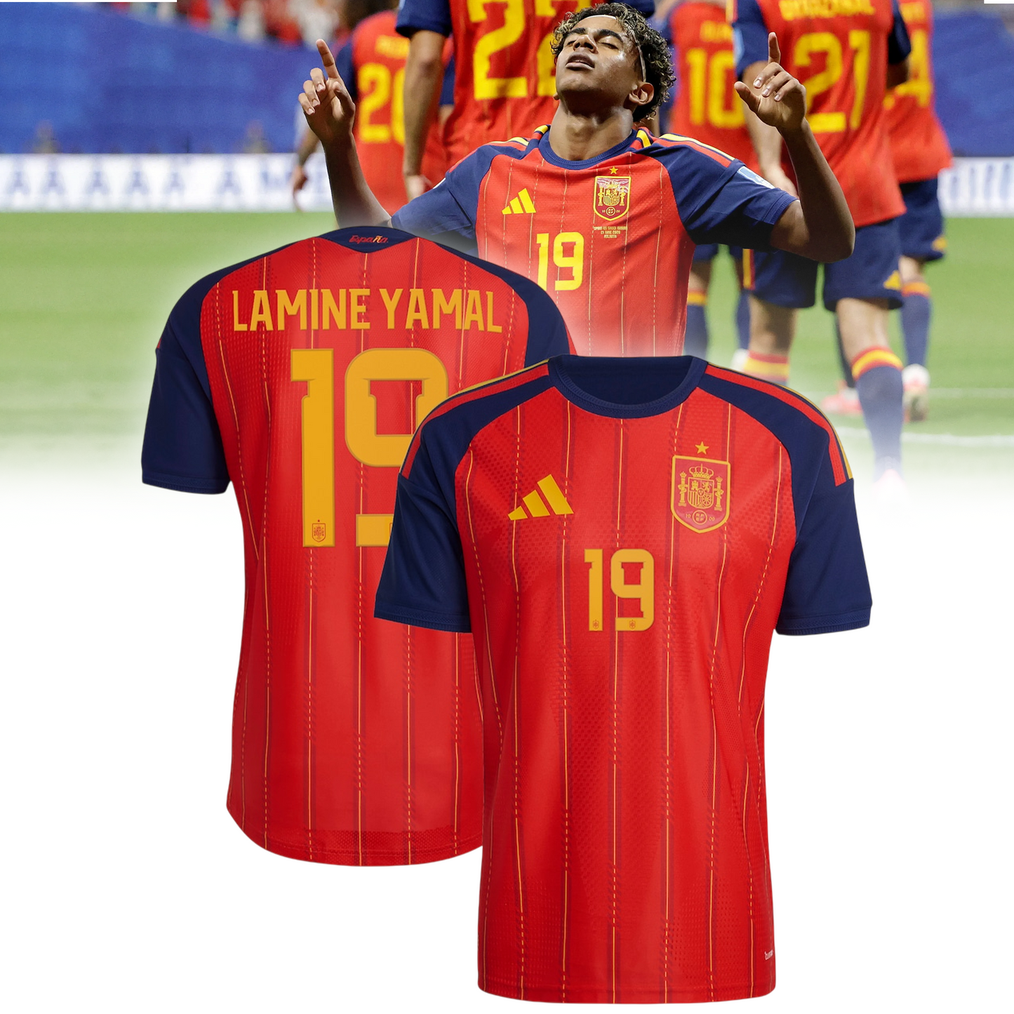 Premium Spain World Cup Champions 2026 T-shirt V93