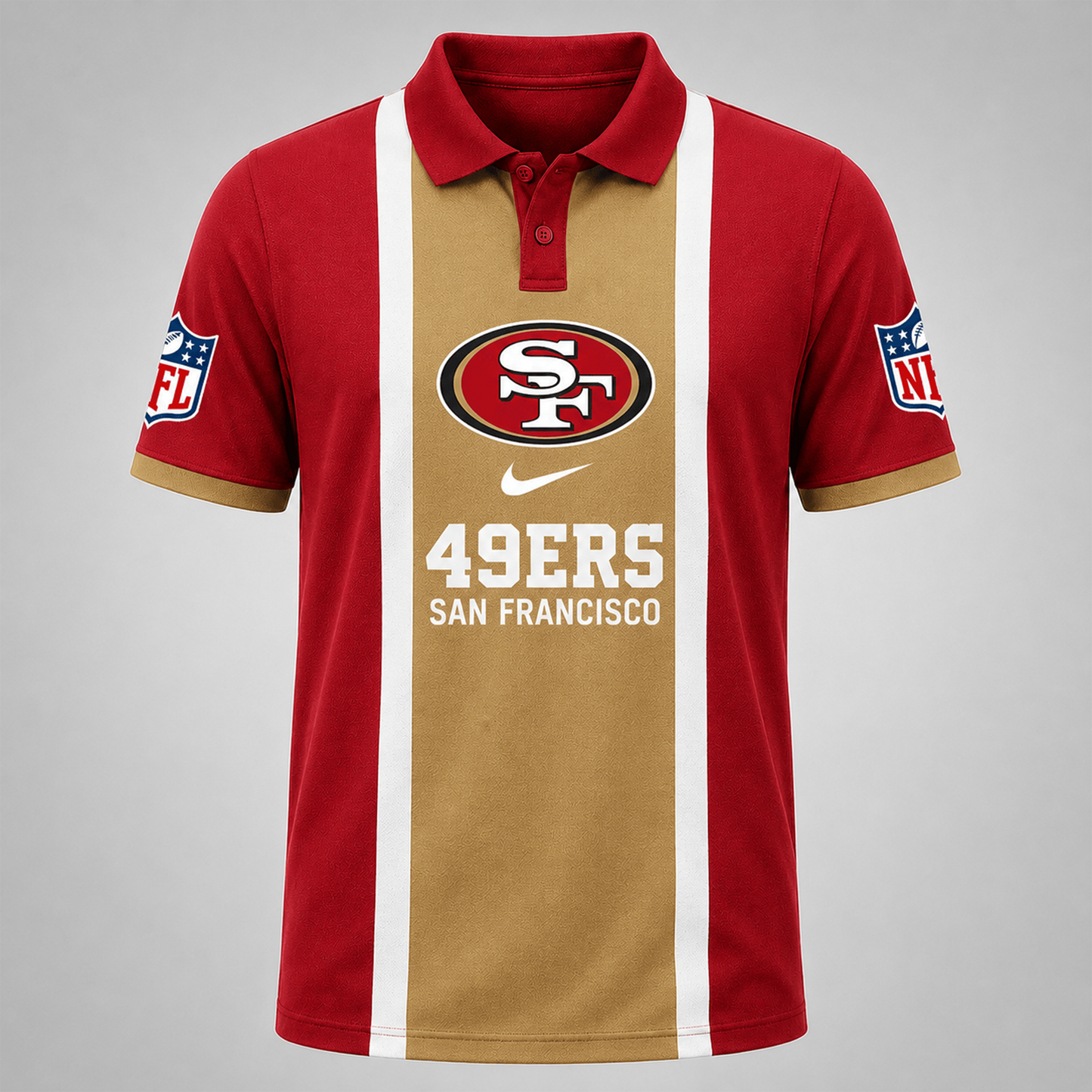 SF_NFL Premium Luxury Polo Shirt