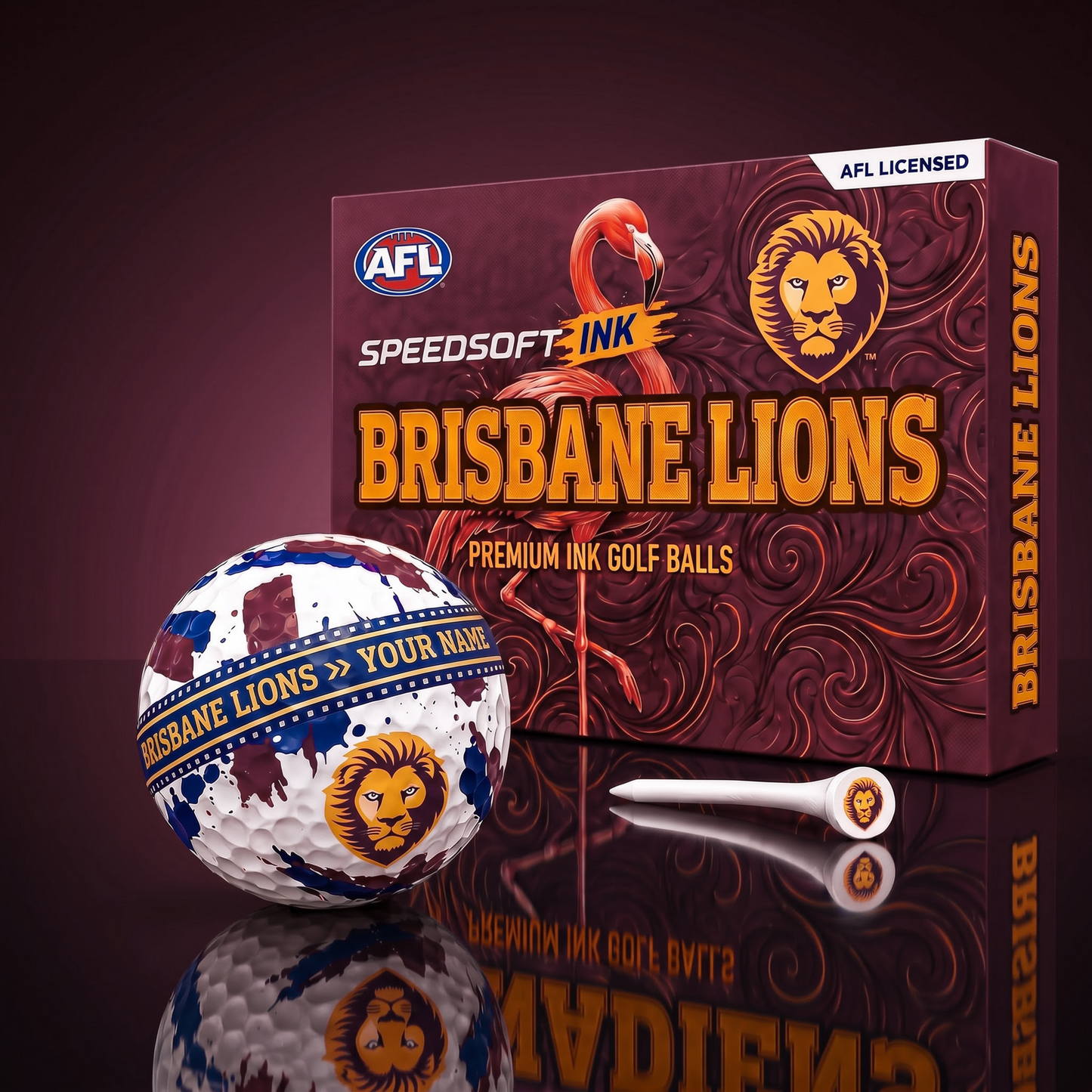 SIGNATURE AFL X BL DELUXE PERSONALIZED GOLF BALL SET LIMITED EDITION