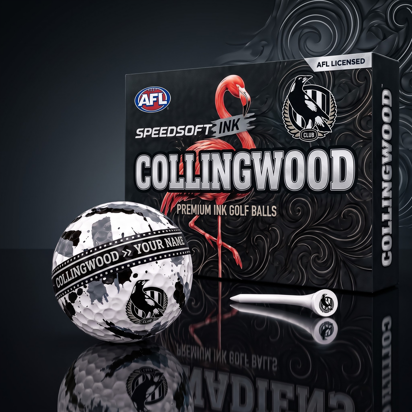 SIGNATURE AFL X COL DELUXE PERSONALIZED GOLF BALL SET LIMITED EDITION