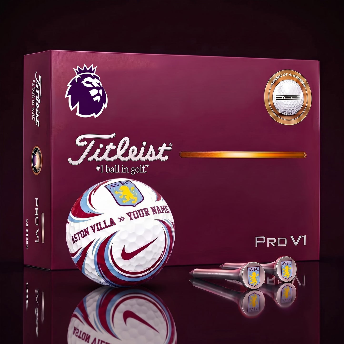 SIGNATURE EPL X AST DELUXE PERSONALIZED GOLF BALL LIMITED EDITION V5