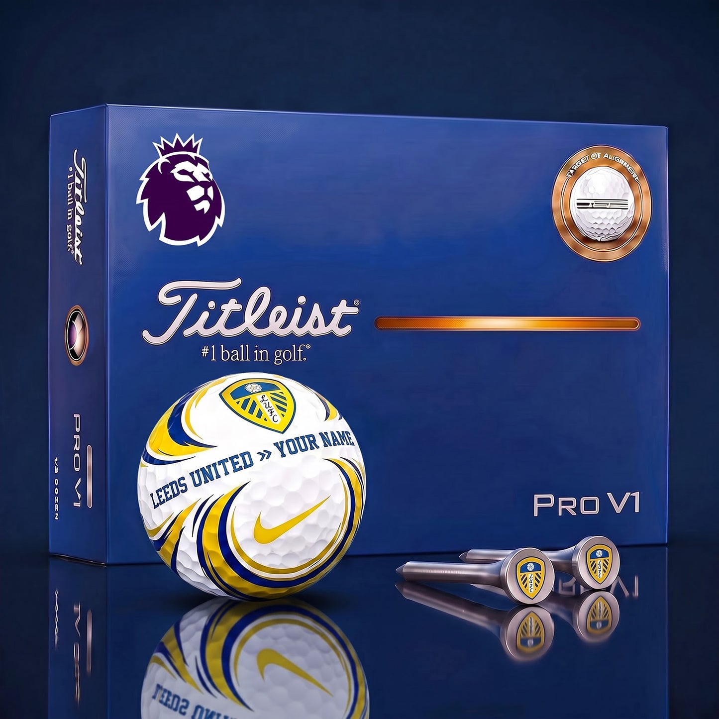 SIGNATURE EPL X LEE DELUXE PERSONALIZED GOLF BALL LIMITED EDITION V5