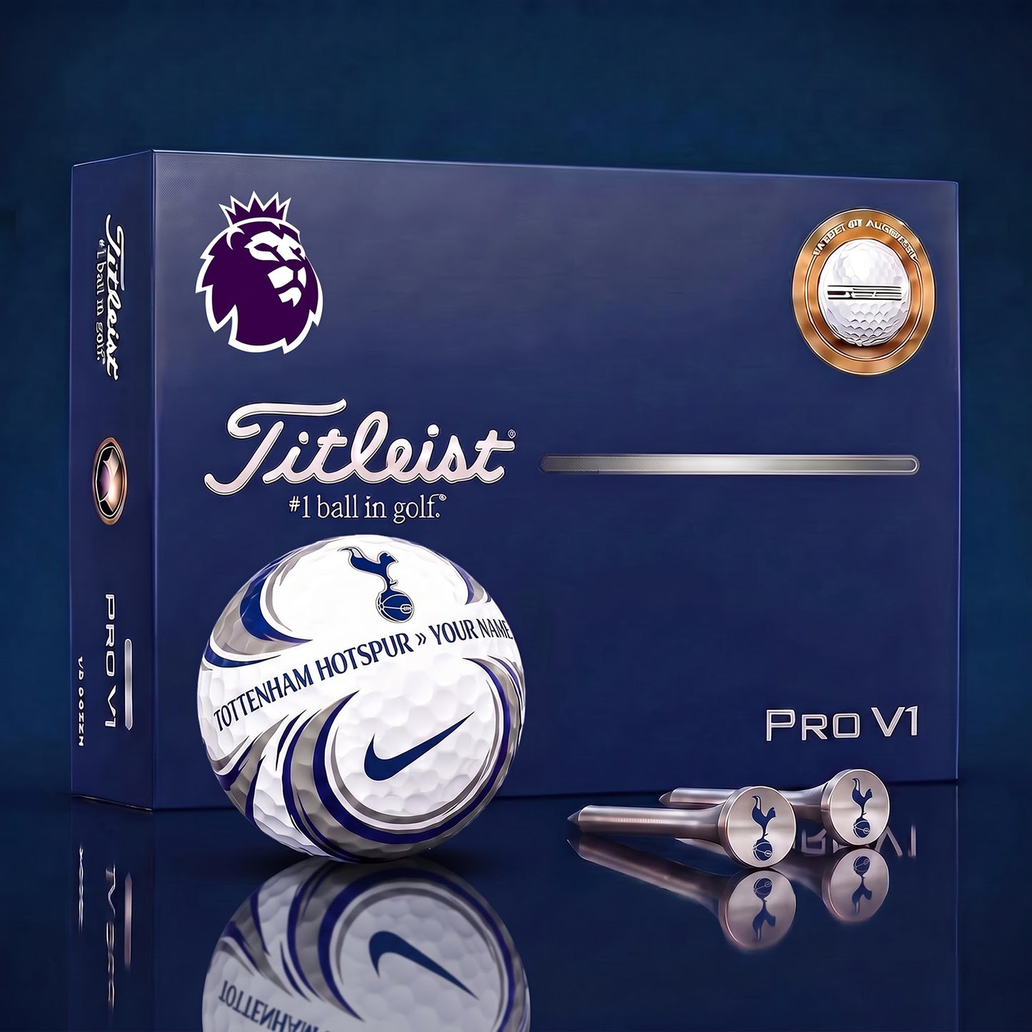 SIGNATURE EPL X TOT DELUXE PERSONALIZED GOLF BALL LIMITED EDITION V5