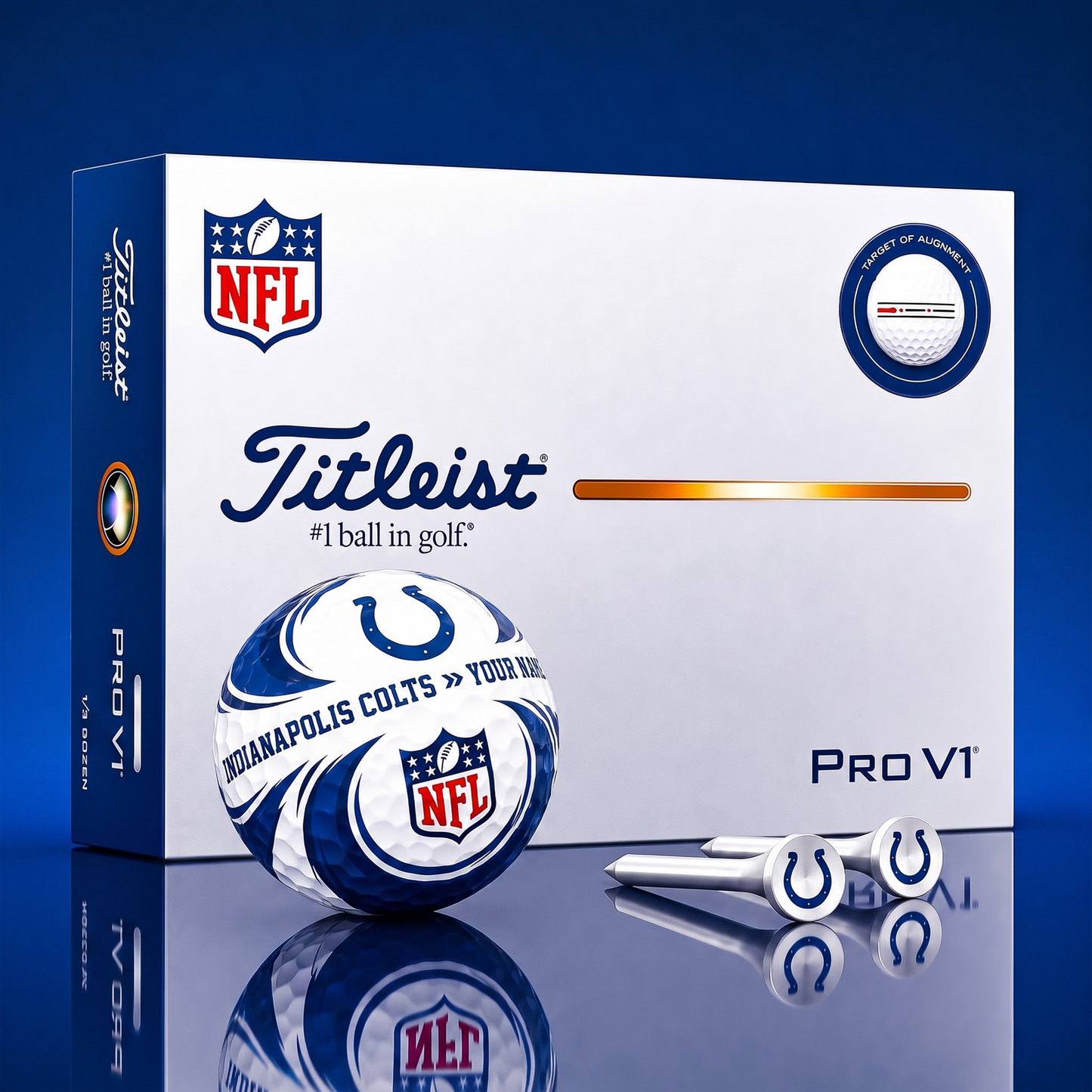 SIGNATURE NFL X IC DELUXE PERSONALIZED GOLF BALL SET LIMITED EDITION V3