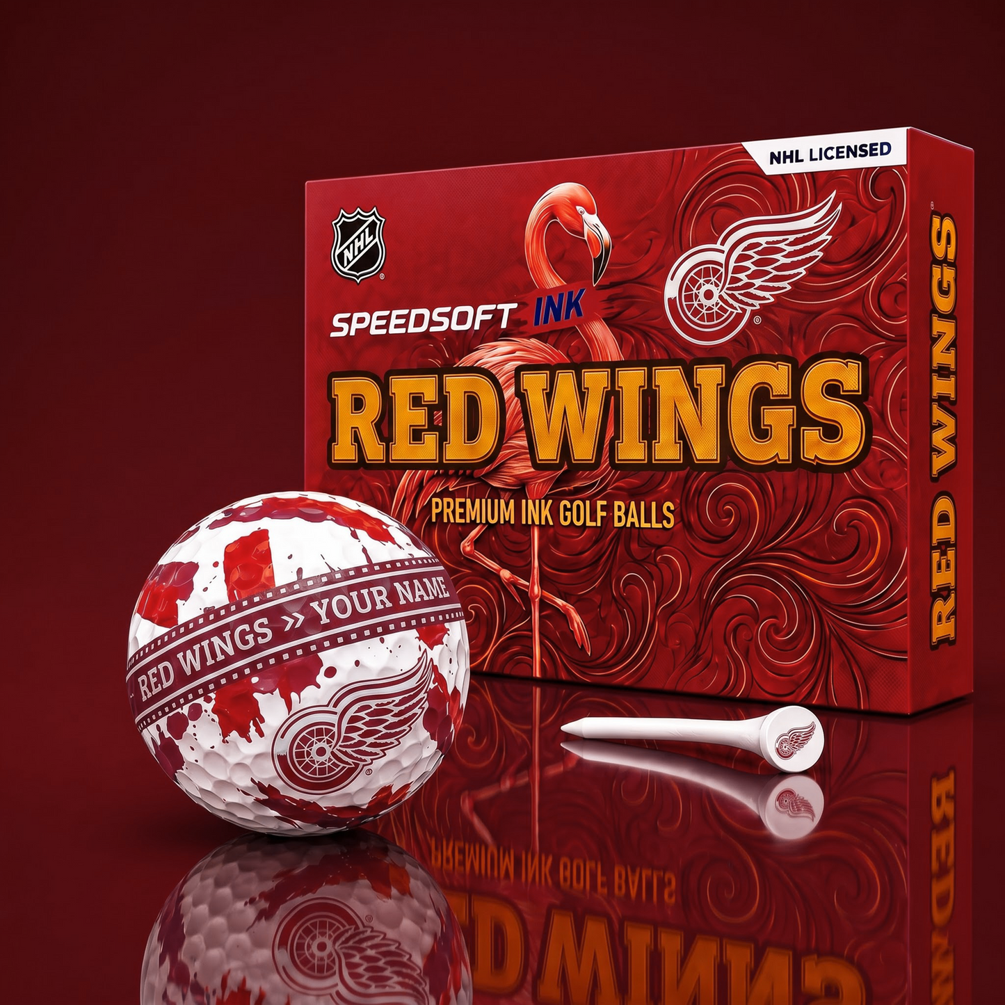 SIGNATURE NHL X DRW DELUXE PERSONALIZED GOLF BALL SET LIMITED EDITION