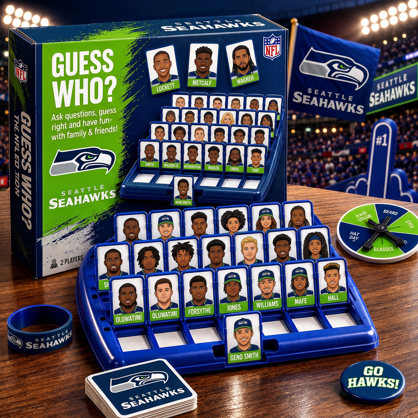 SS_NFL ELITE FAN GUESS WHO BOARD GAME – COLLECTOR EDITION