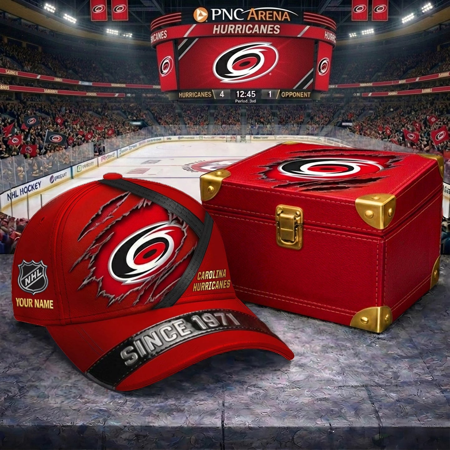 Signature Series NHL x CH BESPOKE CRACK CUSTOM NAME HAT V3 NDT NHM 270426