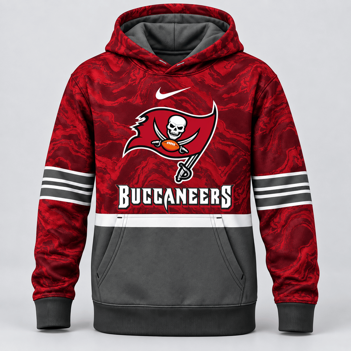 TB Premium NFL Camo Colorblock Pullover Hoodie