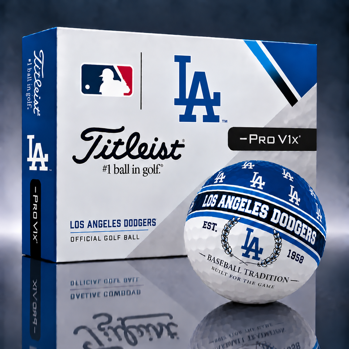 Titleist X Premium MLB LAD PERSONALIZED GOLF BALL LIMITED EDITION 2909