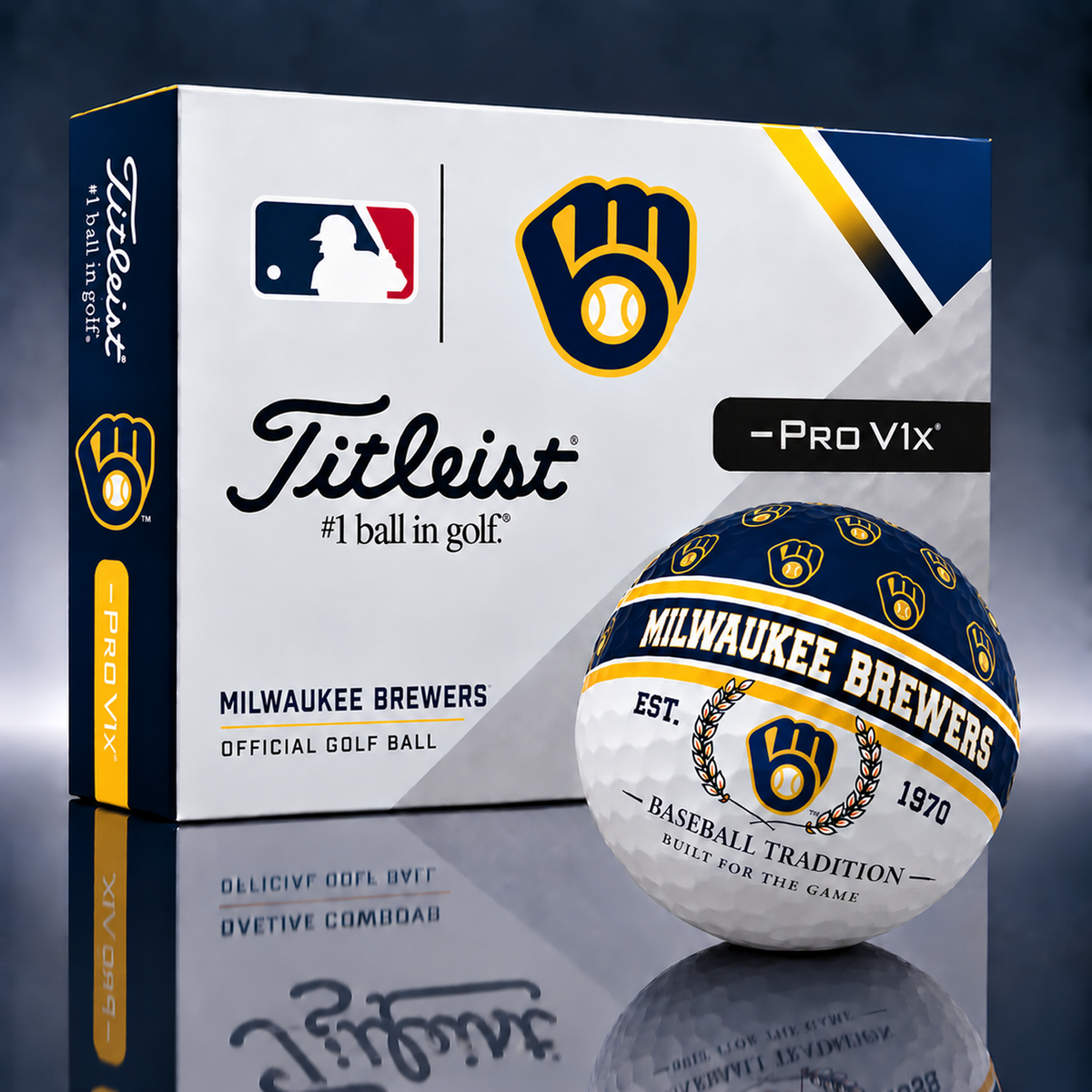 Titleist X Premium MLB MIL PERSONALIZED GOLF BALL LIMITED EDITION 2909