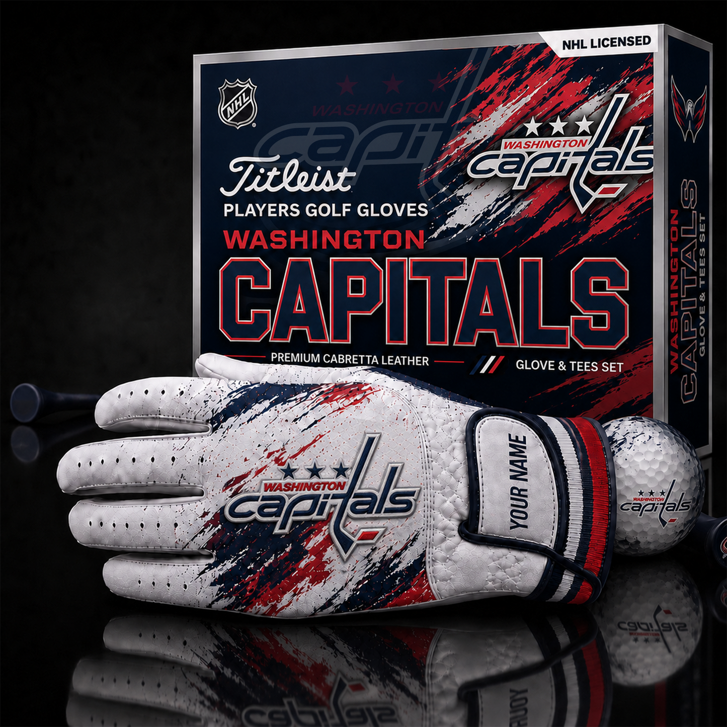 WC_LUXURY PERSONALIZED GOLF GLOVE SET LIMITED EDTION