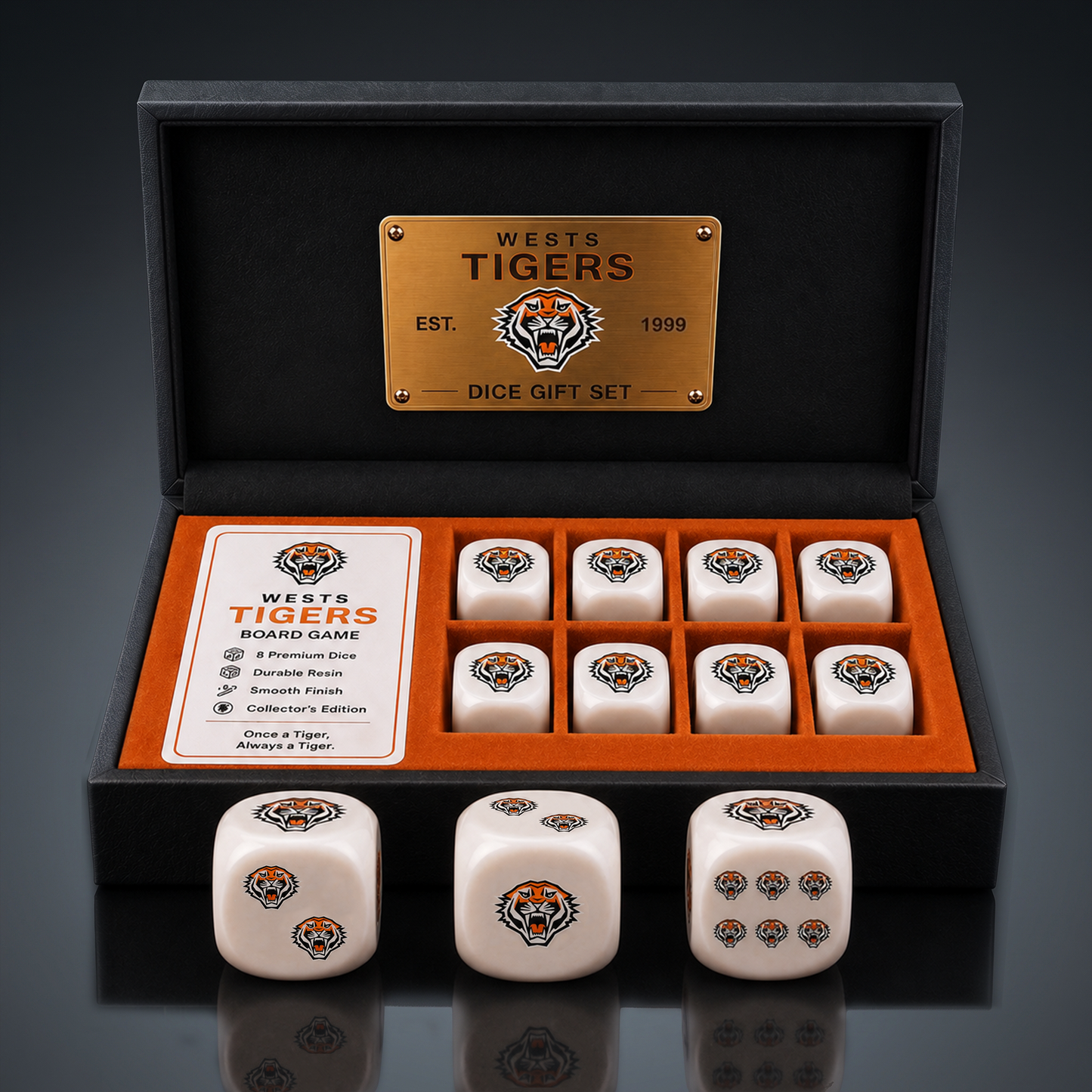 WT__Premium NRL Personalized Dice Gift Box
