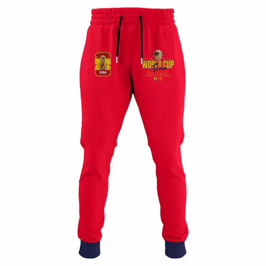 2Premium Spain World Cup Champions 2026 Fleece sweatpants V2