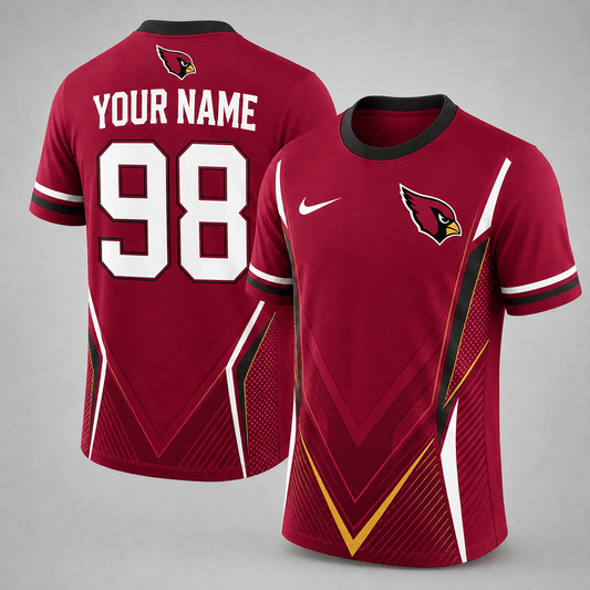 AC x NFL Custom Name Number Personalized Athletic T-Shirt