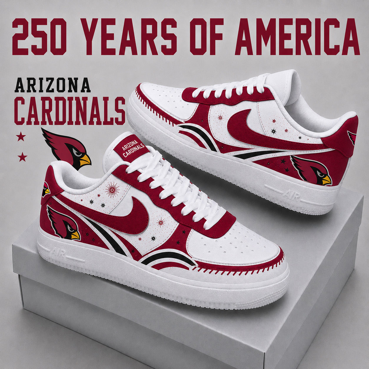 AC x NFL Premium AF1 Sneaker Gift For Fan