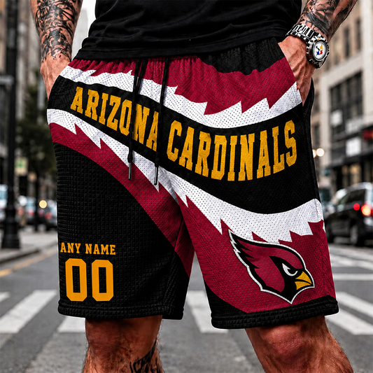 AC_NFL SHORT PANTS CUSTOM NAME & NUMBER FOR FAN