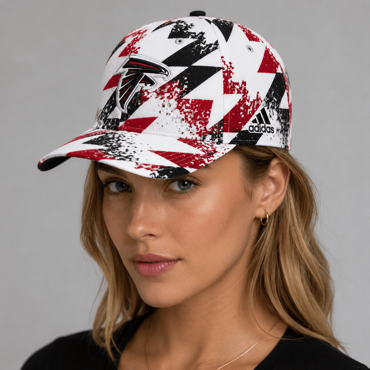 AF Premium NFL Sports Fan Geometric Pattern Baseball Cap