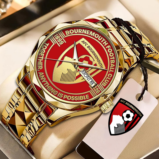 AFC x EPL Alloy Luxury Quartz Watch DATND TANTD